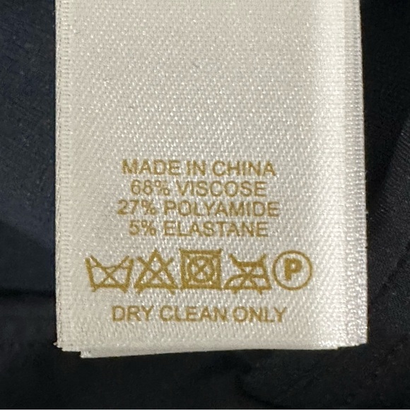 Kate Spade Ponte Scallop Top Black Knit - Picture 8 of 8